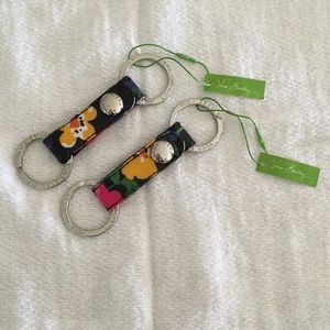 Two Vera Bradley Keychains